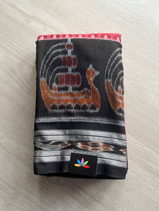 Orissa Ikkat Handloom Cotton Saree -11969