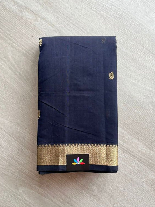 Handwoven Kanchi Cotton Saree -12132