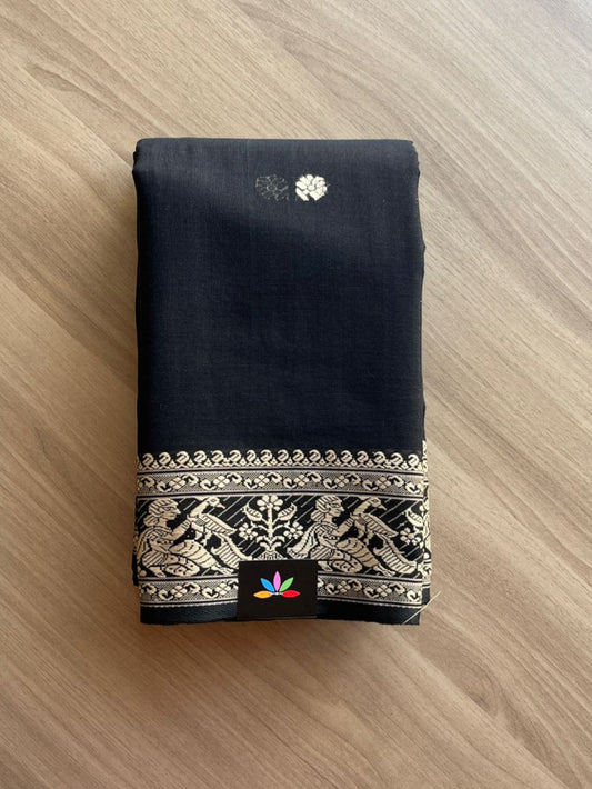 Handloom Cotton Baluchari Saree -15759