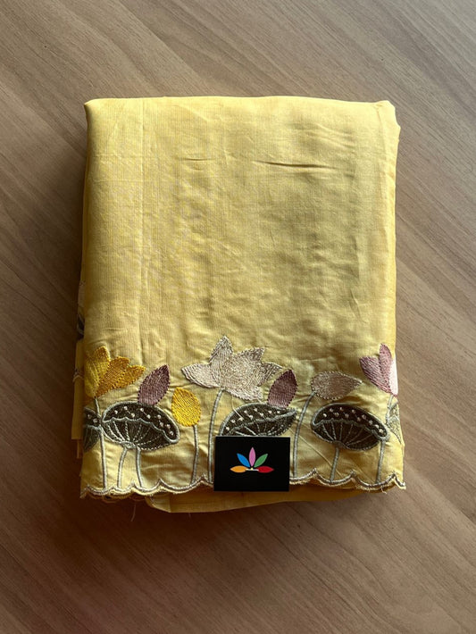Pichwari Embroidered Pure Tussar Silk Saree -17527