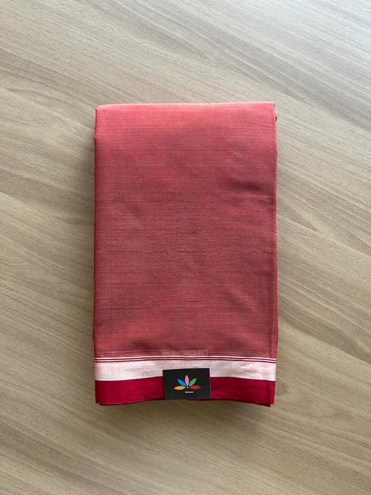 Small Contrast Border Handloom Bengal Cotton Saree-18891-18893