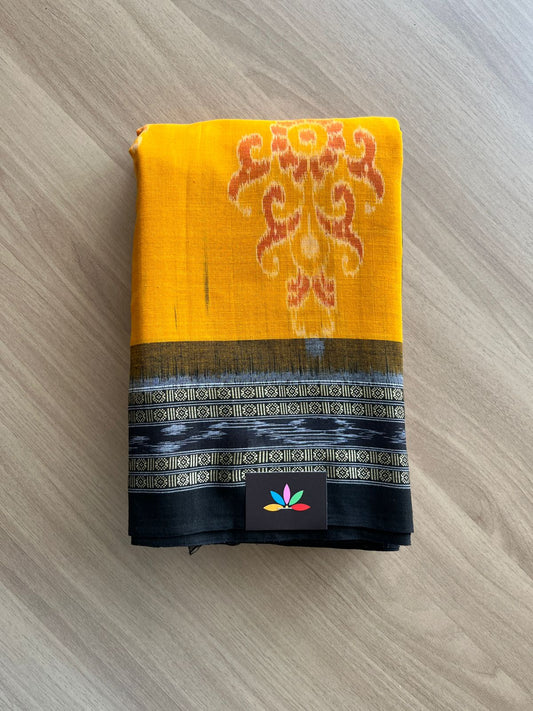 Handwoven Orissa Ikkat Cotton Saree-18959
