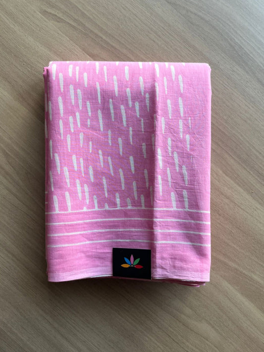 Designer Screen Printed Mul Cotton Saree-19290-19294