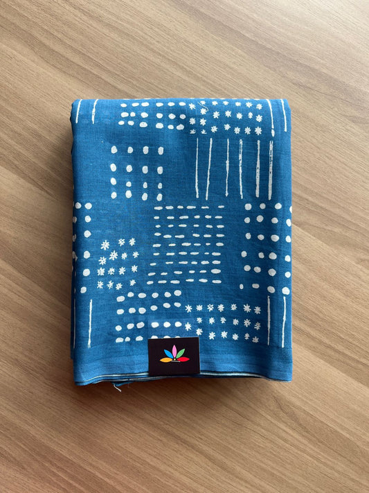 Printed Fine Mul Cotton Saree-20504