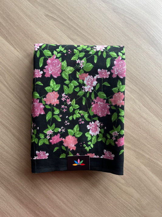 Printed Fine Mul Cotton Saree-20512