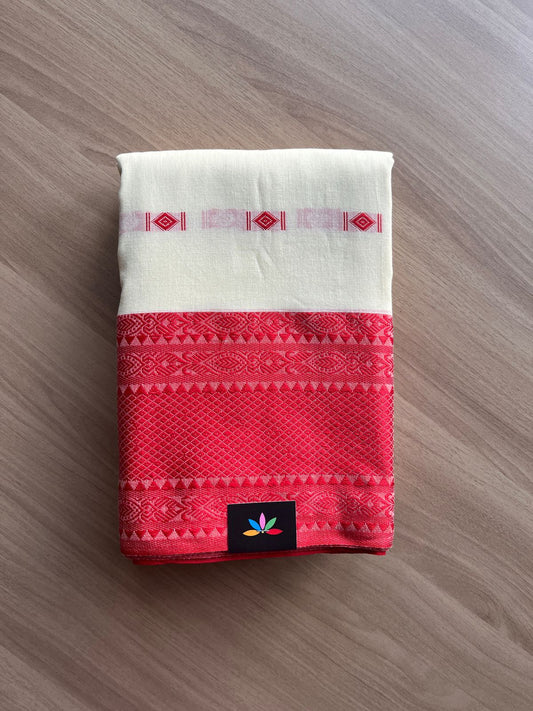 Simple Soft Cotton Saree-21035