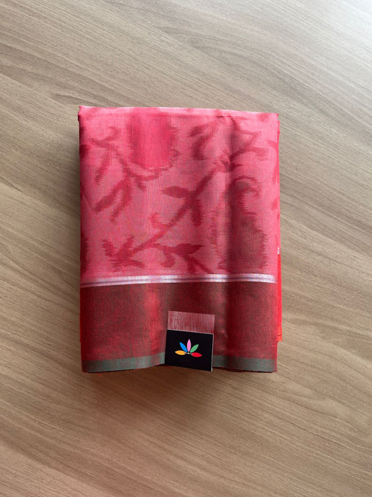 Printed Chanderi Cotton Silk Saree-21058
