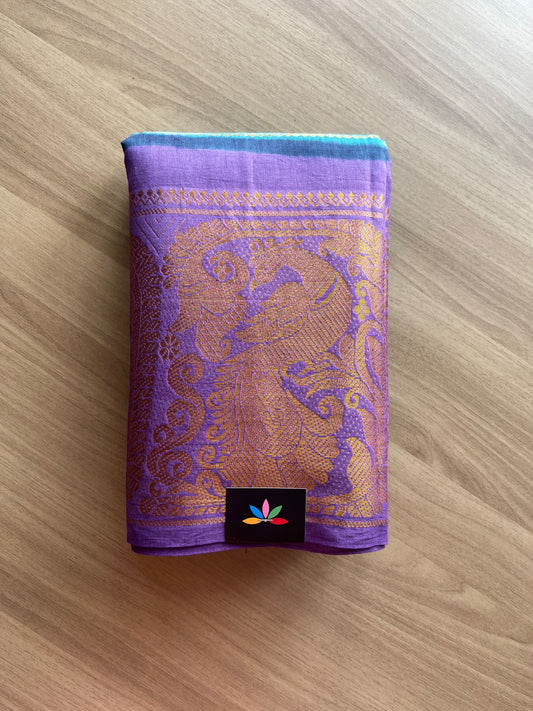 Annam Border Velthari Cotton Saree -21063