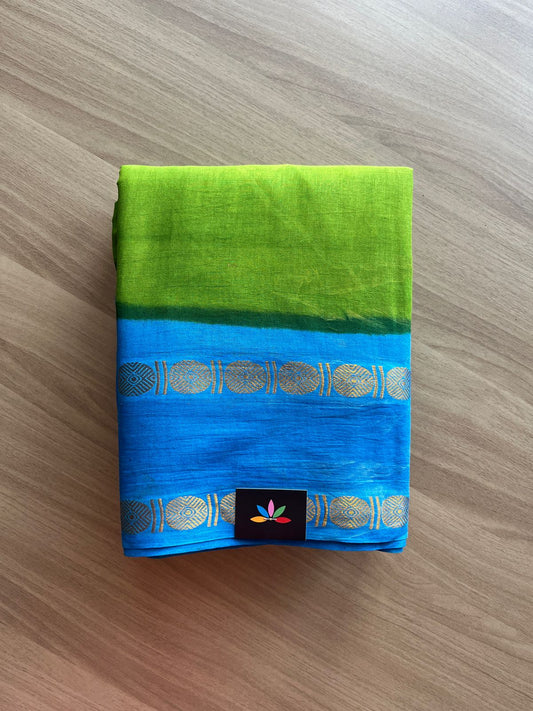 Chakra Border Design Cotton Saree -21073