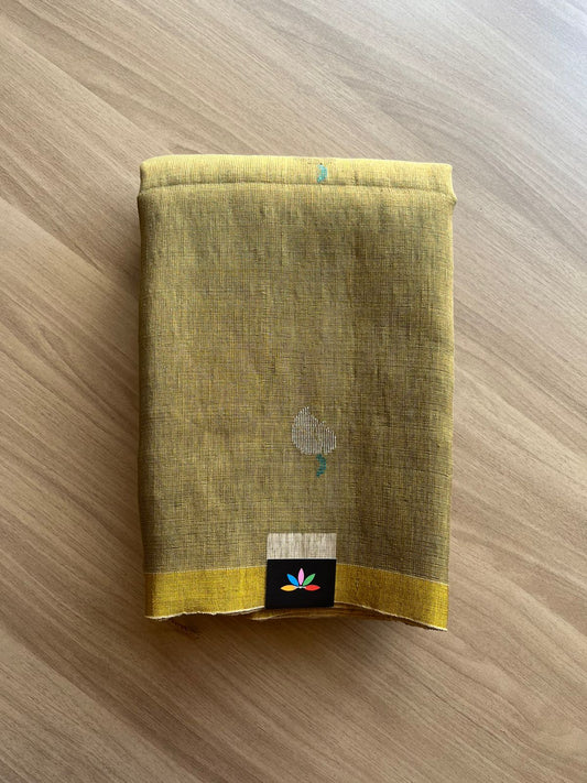 Exclusive Tissue Linen Saree - 22433