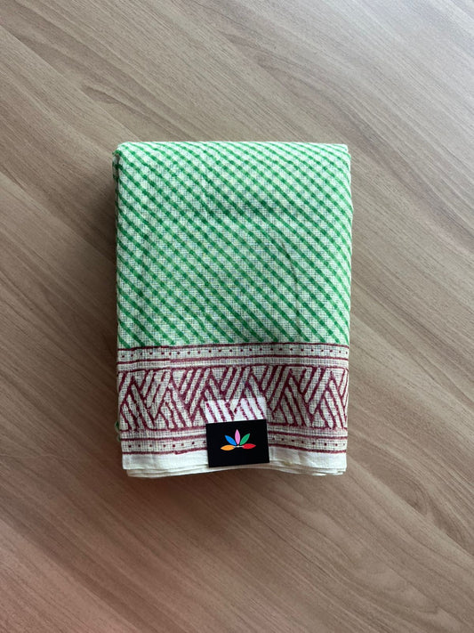 Printed blended Kota saree-22480