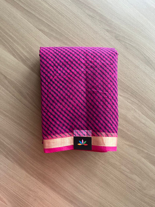 Printed blended Kota saree-22483