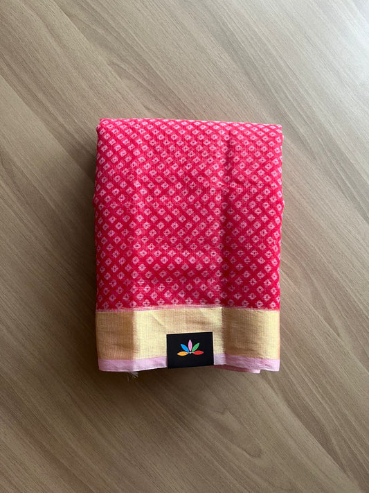Printed blended Kota saree-22520