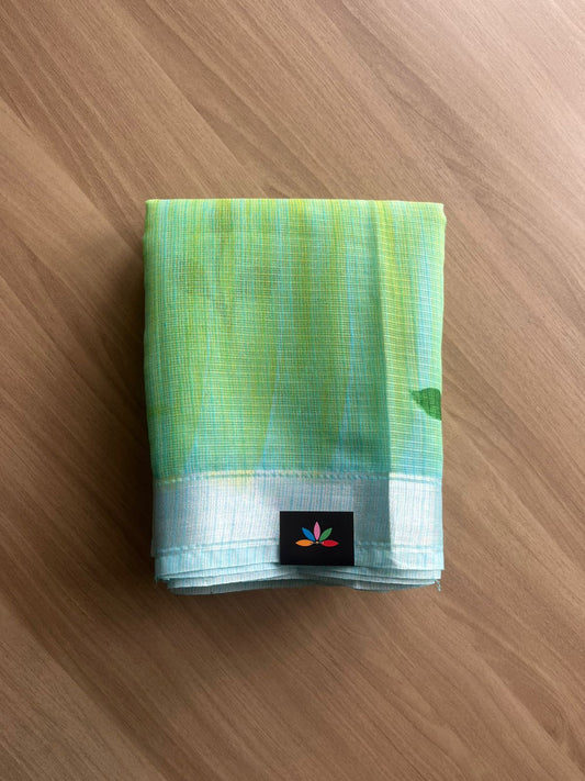 Handbrush Printed Blended Kota Saree-22707