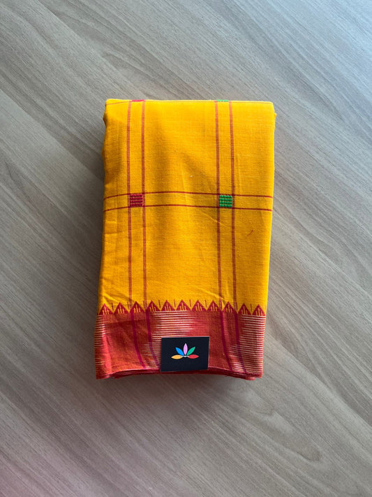 Handloom Bengal Soft Cotton Saree -22833