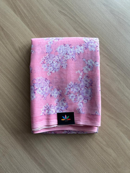 Printed Fine Mul Cotton Saree-23212