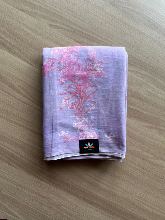 Printed Fine Mul Cotton Saree-23218