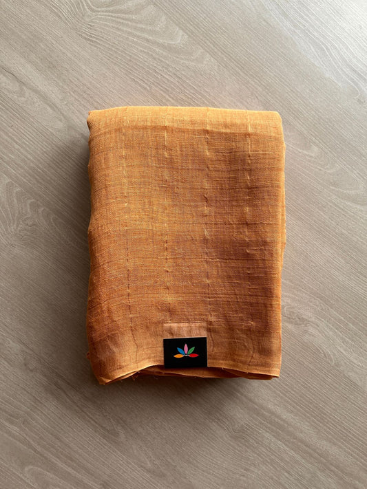 Handloom Tissue Linen Saree -23699