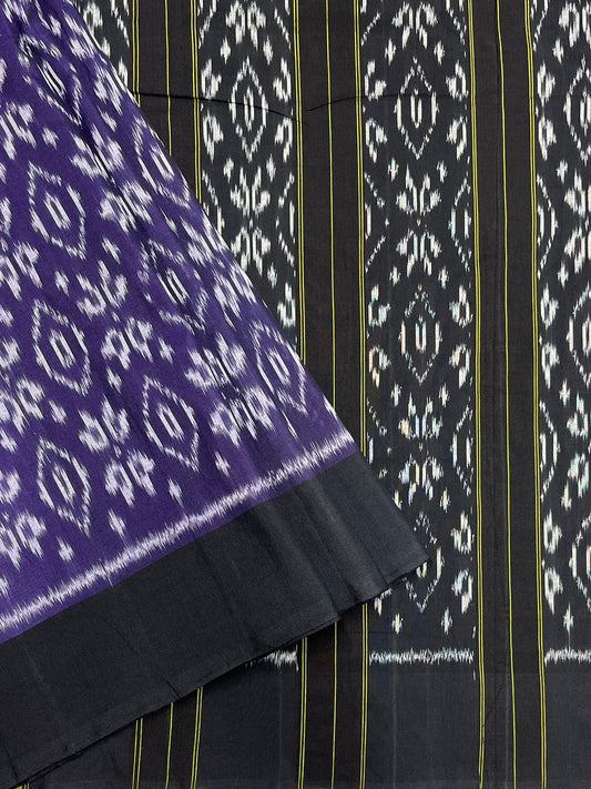 Handwoven Pochampally Ikkat Cotton Saree -23795