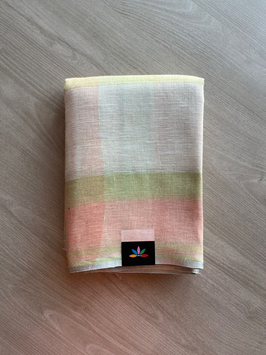 Simple Linen Saree- 24153
