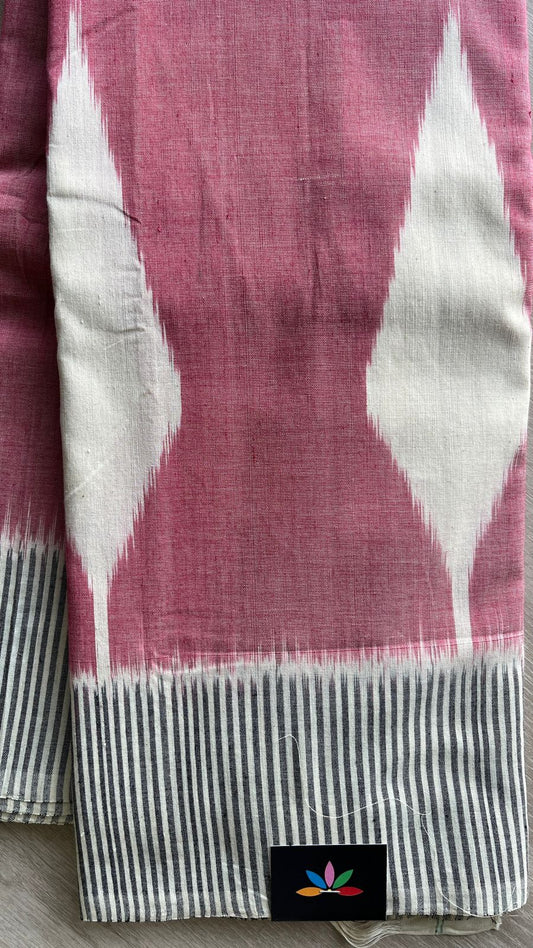 Handwoven Pochampally Ikkat Cotton Saree -24428