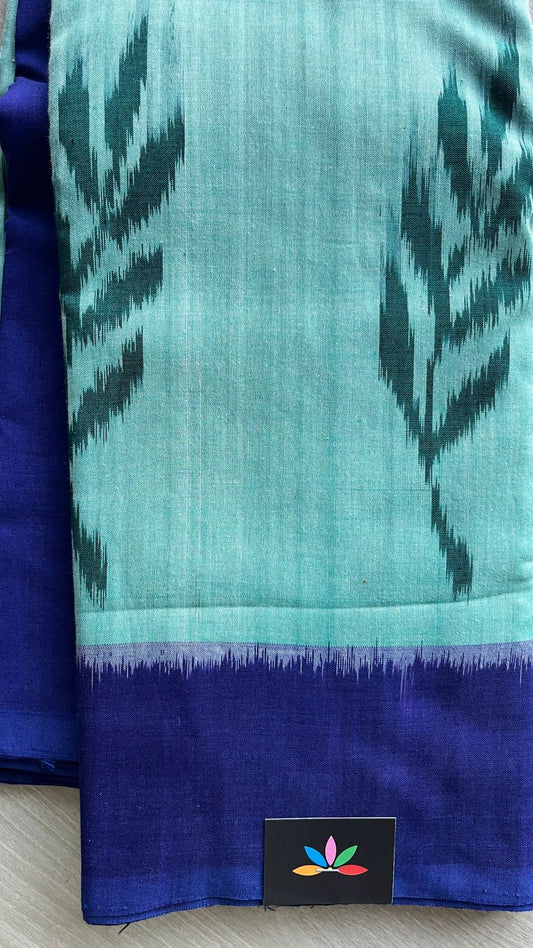 Handwoven Pochampally Ikkat Cotton Saree -24432