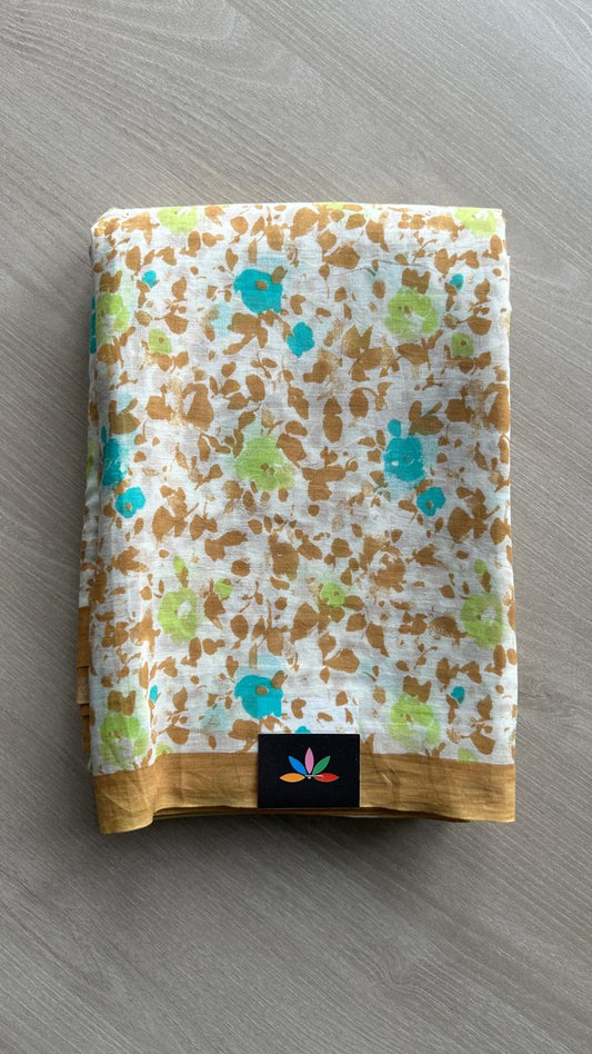 Printed Fine Mul Cotton Saree-24750