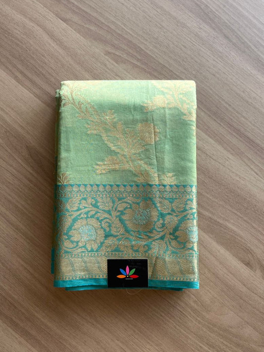 Banarasi Weave Cotton Silk Saree -8473