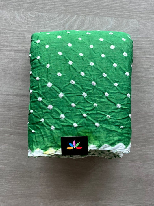 Simple Bandhani Cotton Saree-12907-12912