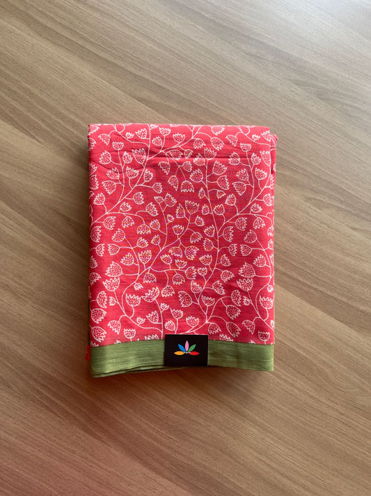 Printed Fine Mul Cotton Saree-21914