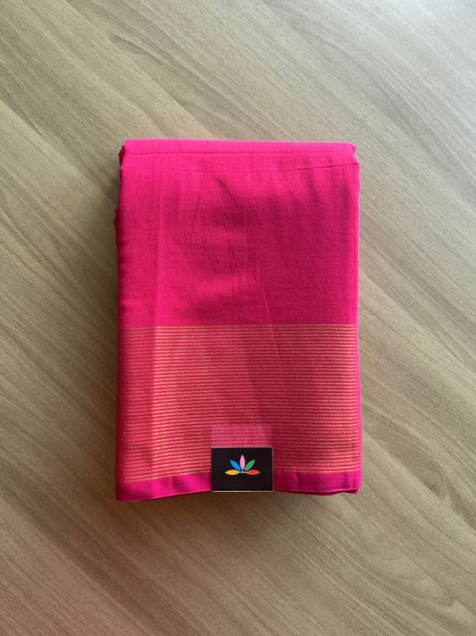 Handloom Bengal Soft Cotton Saree -21921