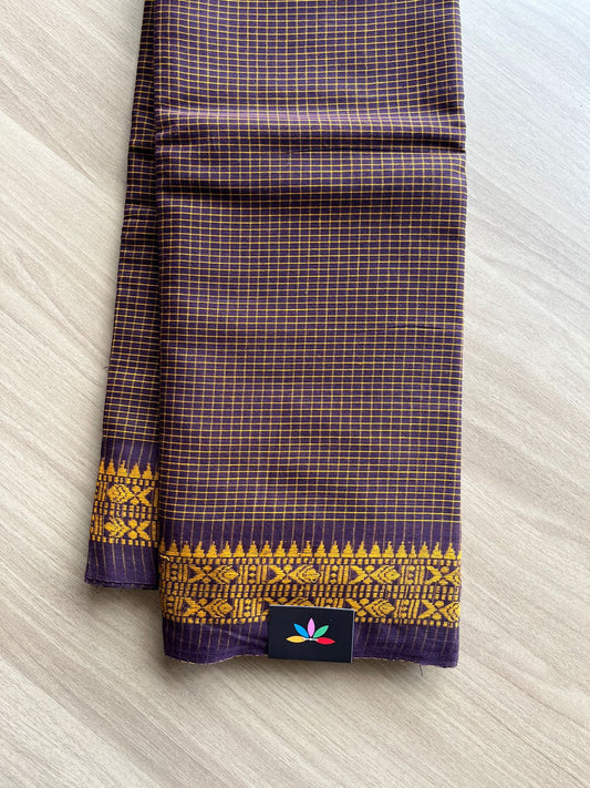 Handloom Bengal Soft Cotton Saree -21681-21682