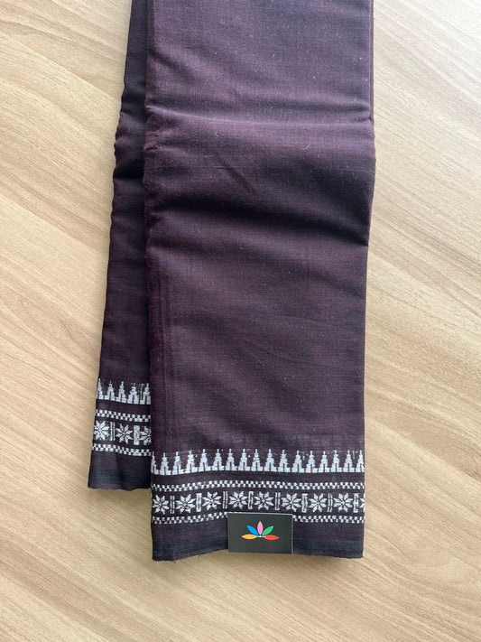 Handloom Bengal Soft Cotton Saree -22864