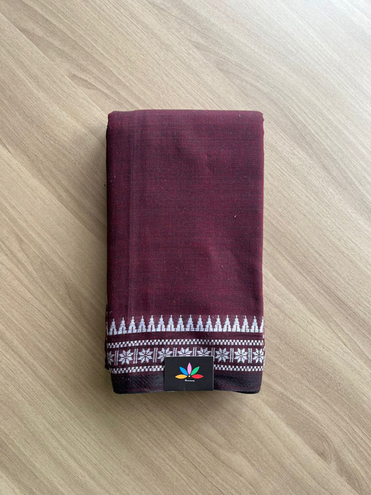 Handloom Bengal Soft Cotton Saree -22866