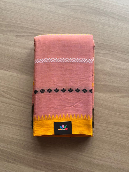 Handloom Bengal Soft Cotton Saree -22883