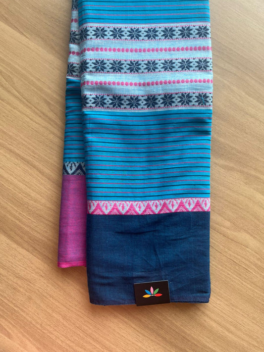 Handloom Bengal Soft Cotton Saree -22903