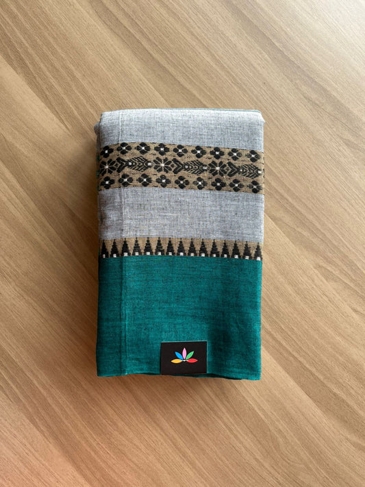 Handloom Bengal Soft Cotton Saree -22920