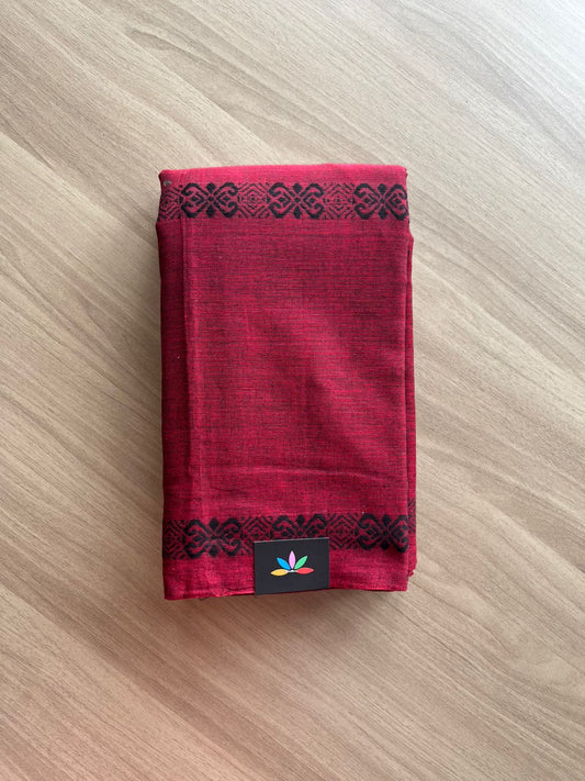 Handloom Bengal Soft Cotton Saree -22933