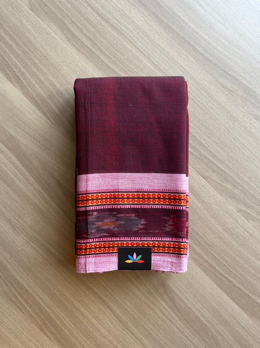 Handloom Bengal Soft Cotton Saree - 23082