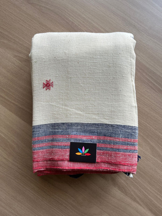 Handloom Bujodi Kala Cotton Saree-18797