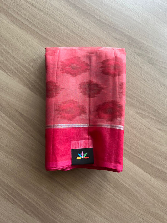 Printed Chanderi Cotton Silk Saree-22379