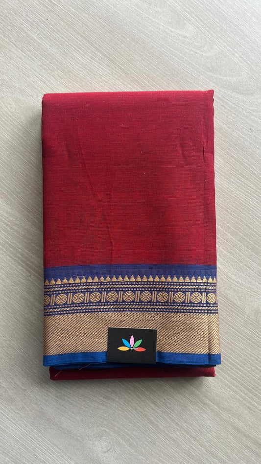 Simple Chettinad Cotton Saree - 24691
