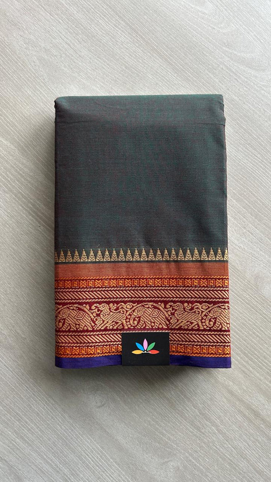 Simple Chettinad Cotton Saree - 24692