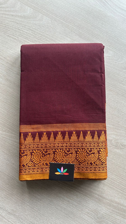 Simple Chettinad Cotton Saree - 24711