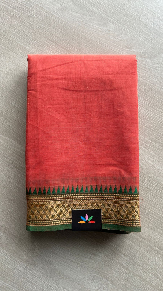 Simple Chettinad Cotton Saree - 24712