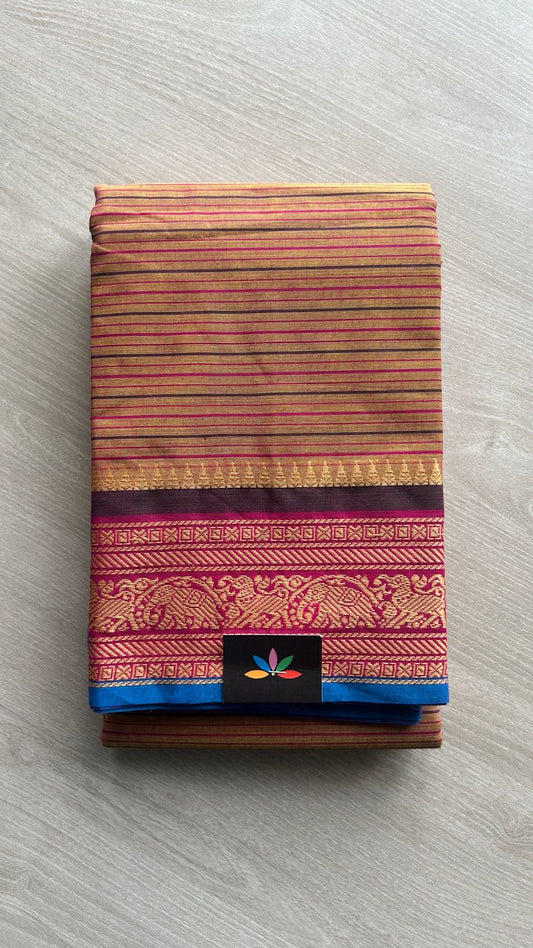 Simple Chettinad Cotton Saree - 24716