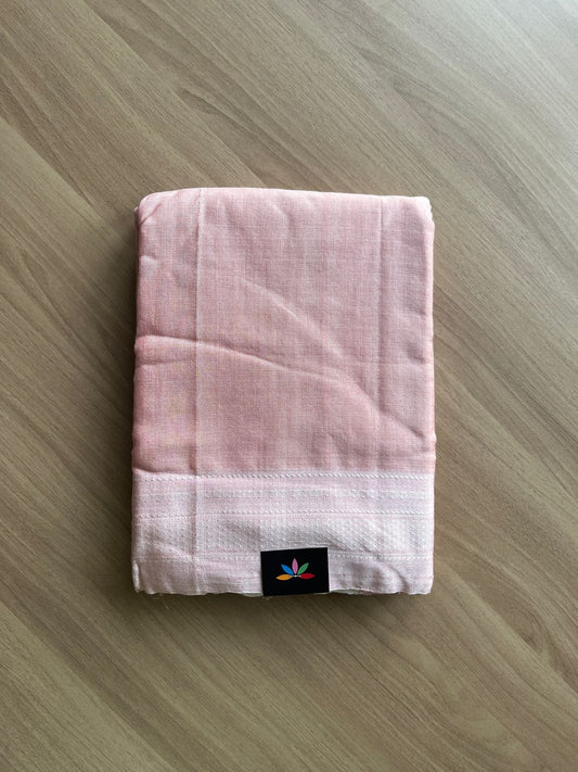 Handloom Viscose Cotton Saree with Chikki Paras Border -19526