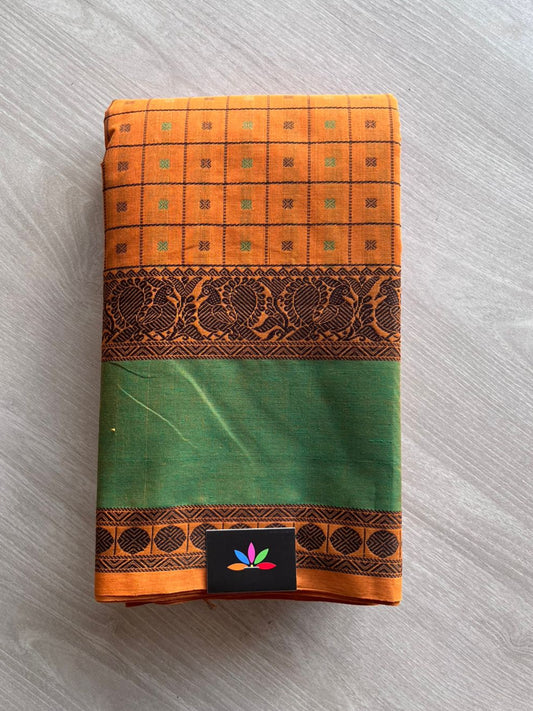 Handwoven 1000 Butta Kanchi Cotton Saree -10831