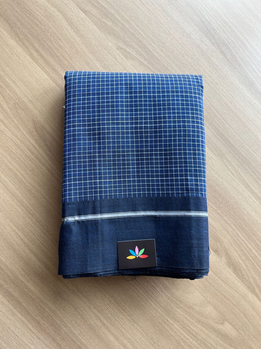 Patteda Anchu Handloom Cotton Saree-19495