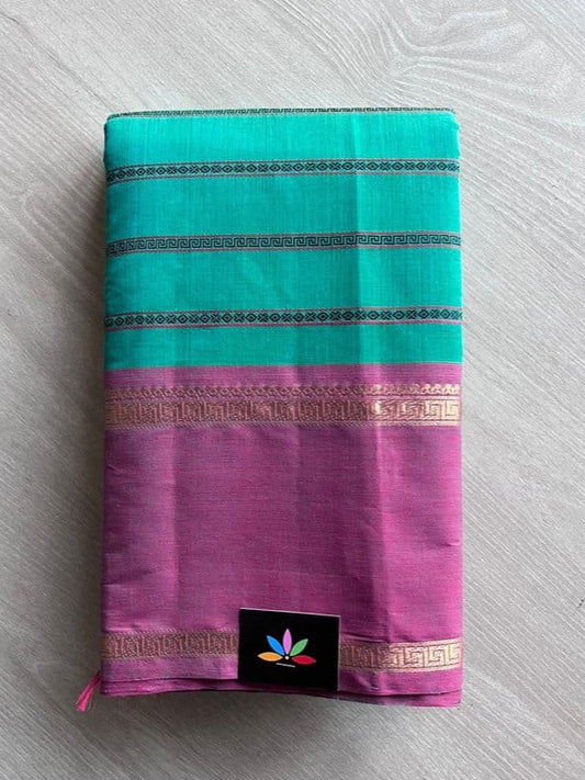 Handwoven Veldhari Kanchi Cotton Saree -11417